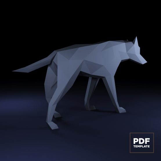 Wolf papercraft