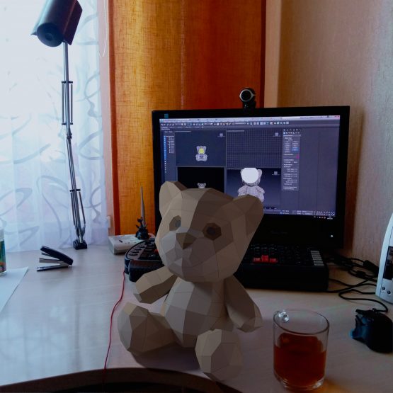 Bear papercraft