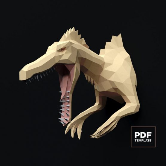 Dinosaur papercraft