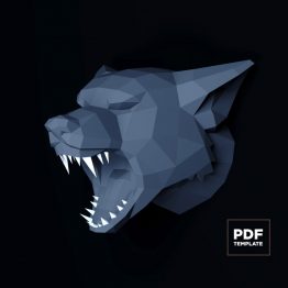 Wolf papercraft