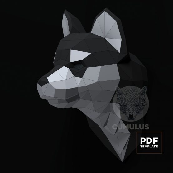 Husky papercraft