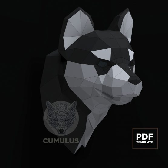 Husky papercraft